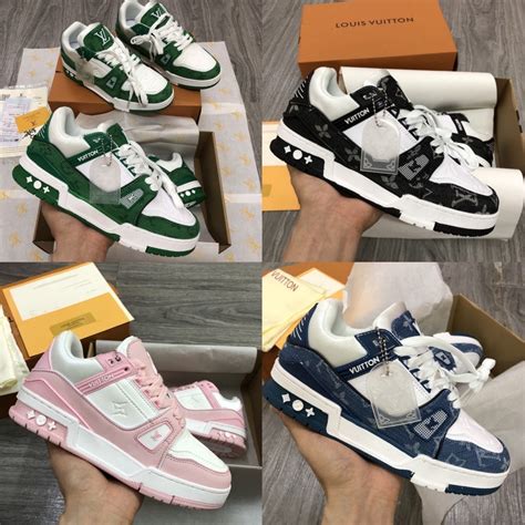 giày nữ louis vuitton|louis vuitton lv sneakers.